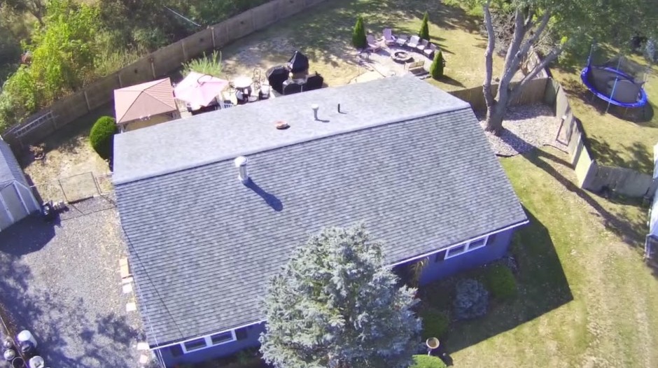 roof washing in new jersey after photo